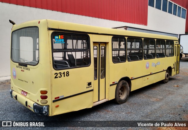 Ônibus Particulares 2318 na cidade de Lagoa da Prata, Minas Gerais, Brasil, por Vicente de Paulo Alves. ID da foto: 8909049.