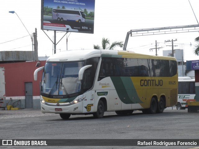 Empresa Gontijo de Transportes 18625 na cidade de Feira de Santana, Bahia, Brasil, por Rafael Rodrigues Forencio. ID da foto: 8909966.