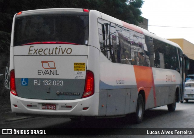 Evanil Transportes e Turismo RJ 132.023 na cidade de Nova Iguaçu, Rio de Janeiro, Brasil, por Lucas Alves Ferreira. ID da foto: 8909122.