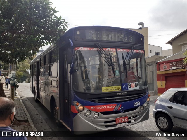 Auto Viação ABC 289 na cidade de São Paulo, São Paulo, Brasil, por Welton Xavier. Número da foto: #8911065.