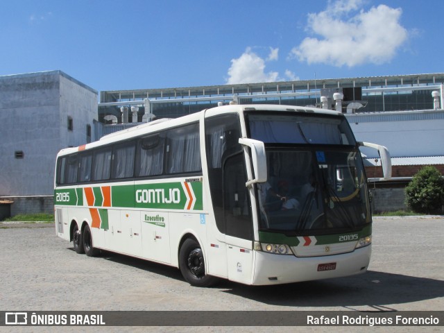 Empresa Gontijo de Transportes 20135 na cidade de Itabaiana, Sergipe, Brasil, por Rafael Rodrigues Forencio. Número da foto: #8912332.