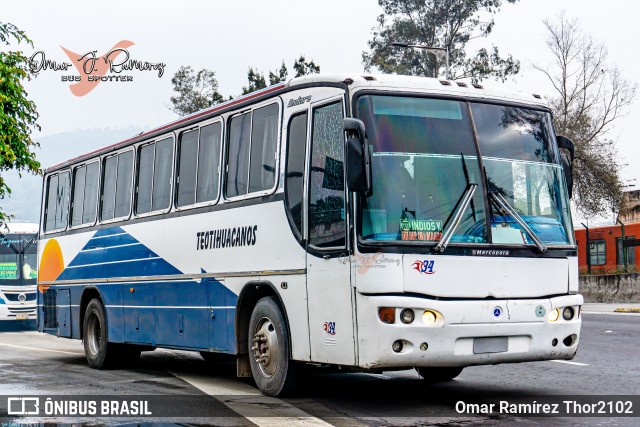 Autobuses Teotihuacan 34 na cidade de Gustavo A. Madero, Ciudad de México, México, por Omar Ramírez Thor2102. Número da foto: #8913232.