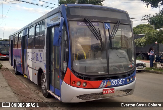 JR Log Bus 20367 na cidade de Cariacica, Espírito Santo, Brasil, por Everton Costa Goltara. Número da foto: #8912060.