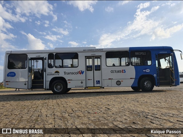 Santa Zita Transportes Coletivos 21273 na cidade de Viana, Espírito Santo, Brasil, por Kaique Passos. Número da foto: #8913918.