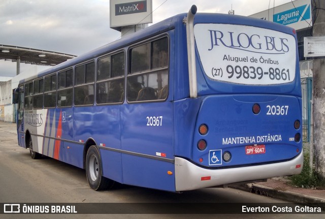 JR Log Bus 20367 na cidade de Cariacica, Espírito Santo, Brasil, por Everton Costa Goltara. Número da foto: #8912099.