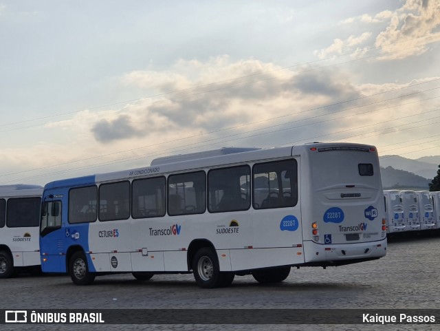 Nova Transporte 22287 na cidade de Viana, Espírito Santo, Brasil, por Kaique Passos. Número da foto: #8910796.