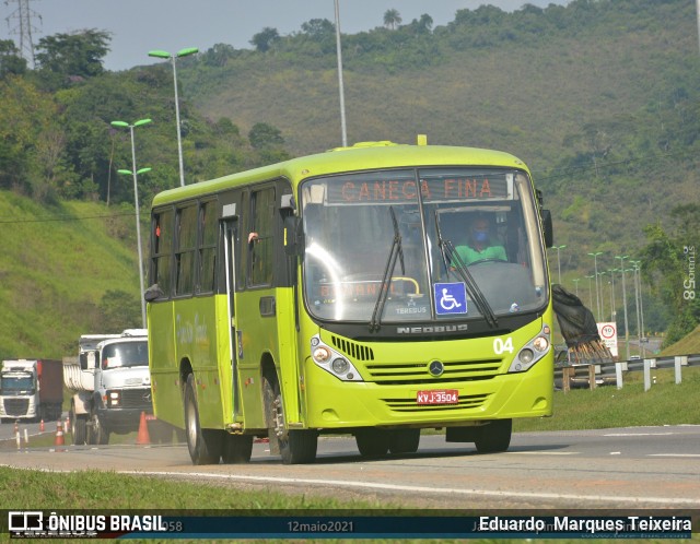 Viação Paraíso Verde 04 na cidade de Guapimirim, Rio de Janeiro, Brasil, por Eduardo  Marques Teixeira. Número da foto: #8913169.
