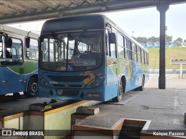Santa Zita Transportes Coletivos 21163 na cidade de Viana, Espírito Santo, Brasil, por Kaique Passos. Número da foto: #8910761.