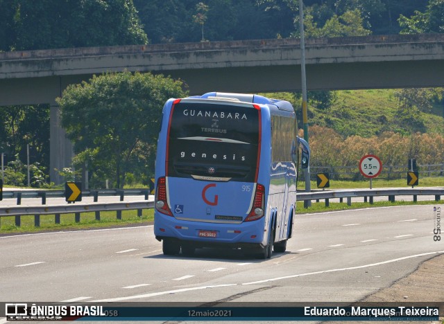 Expresso Guanabara 915 na cidade de Guapimirim, Rio de Janeiro, Brasil, por Eduardo  Marques Teixeira. Número da foto: #8913137.