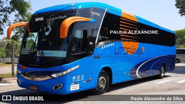 Litorânea Transportes Coletivos 5053 na cidade de São Paulo, São Paulo, Brasil, por Paulo Alexandre da Silva. Número da foto: #8913604.