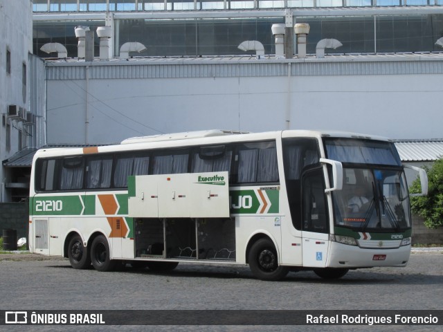 Empresa Gontijo de Transportes 21210 na cidade de Itabaiana, Sergipe, Brasil, por Rafael Rodrigues Forencio. ID da foto: 8914458.