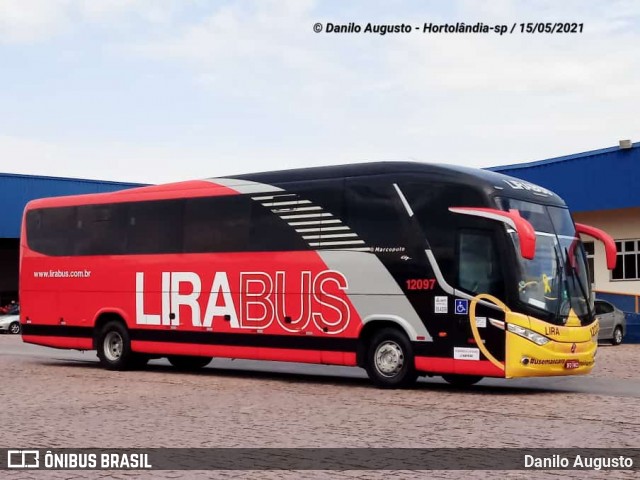 Lirabus 12097 na cidade de Hortolândia, São Paulo, Brasil, por Danilo Augusto. Número da foto: #8915730.