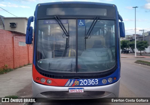 JR Log Bus 20363 na cidade de Cariacica, Espírito Santo, Brasil, por Everton Costa Goltara. Número da foto: #8915535.