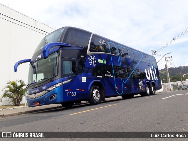 UTIL - União Transporte Interestadual de Luxo 11880 na cidade de Juiz de Fora, Minas Gerais, Brasil, por Luiz Carlos Rosa. Número da foto: #8917207.