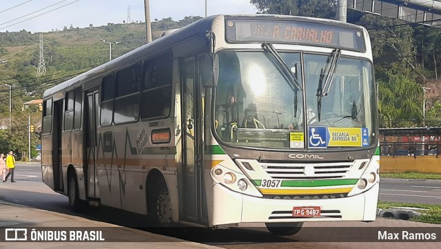 Sudeste Transportes Coletivos 3057 na cidade de Porto Alegre, Rio Grande do Sul, Brasil, por Max Ramos. ID da foto: 8914328.