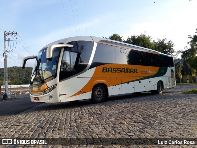 Viação Bassamar 207 na cidade de Juiz de Fora, Minas Gerais, Brasil, por Luiz Carlos Rosa. Número da foto: #8917216.