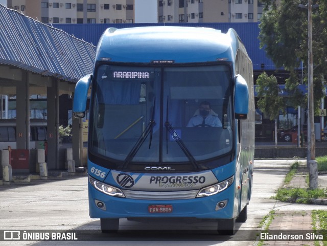 Auto Viação Progresso 6156 na cidade de Natal, Rio Grande do Norte, Brasil, por Elianderson Silva. Número da foto: #8916224.
