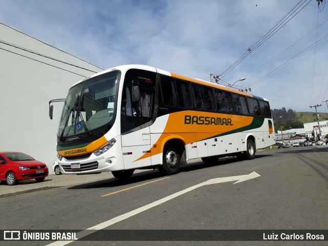 Viação Bassamar 123 na cidade de Juiz de Fora, Minas Gerais, Brasil, por Luiz Carlos Rosa. ID da foto: 8917226.