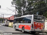 Pêssego Transportes 4 7305 na cidade de São Paulo, São Paulo, Brasil, por Felippe Gomes. Número da foto: #:id.