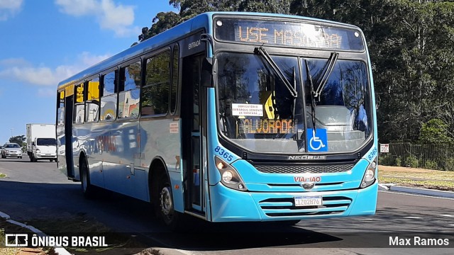 Empresa de Transporte Coletivo Viamão 8365 na cidade de Viamão, Rio Grande do Sul, Brasil, por Max Ramos. Número da foto: #8917726.