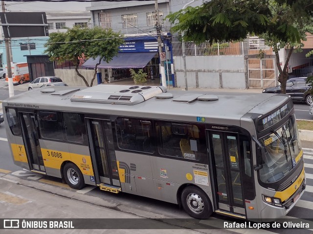 Transunião Transportes 3 6088 na cidade de São Paulo, São Paulo, Brasil, por Rafael Lopes de Oliveira. Número da foto: #8917722.