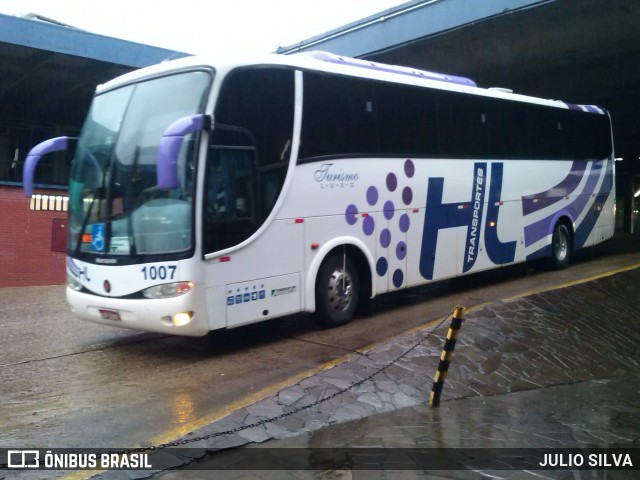 HL Transportes 1007 na cidade de Porto Alegre, Rio Grande do Sul, Brasil, por JULIO SILVA. Número da foto: #8919883.