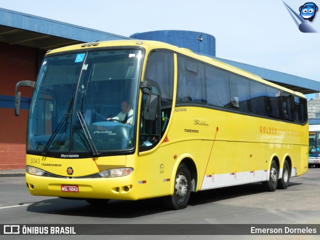 Viação Itapemirim 5043 na cidade de Porto Alegre, Rio Grande do Sul, Brasil, por Emerson Dorneles. Número da foto: #8917993.