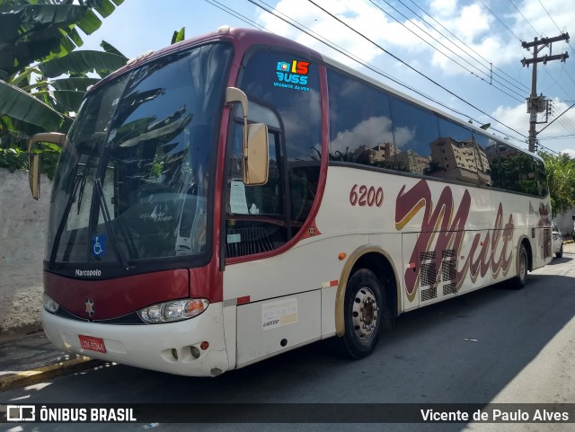 Mult Fretamento e Turismo 6200 na cidade de Aparecida, São Paulo, Brasil, por Vicente de Paulo Alves. Número da foto: #8917943.