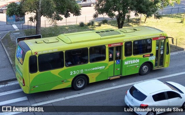 Expresso Miramar 2.3.018 na cidade de Niterói, Rio de Janeiro, Brasil, por Luiz Eduardo Lopes da Silva. Número da foto: #8917262.