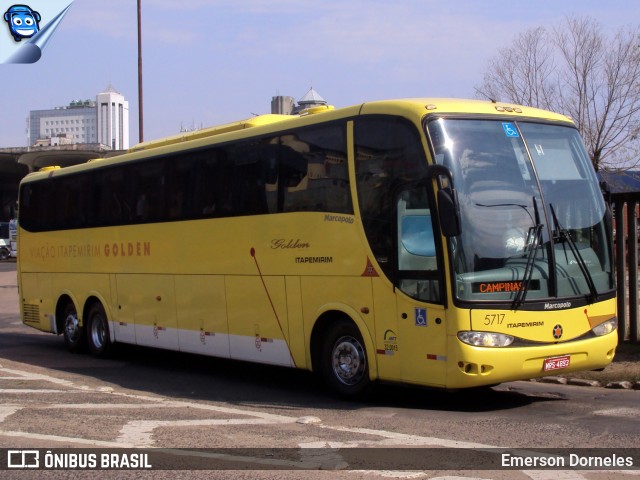 Viação Itapemirim 5717 na cidade de Porto Alegre, Rio Grande do Sul, Brasil, por Emerson Dorneles. Número da foto: #8918001.