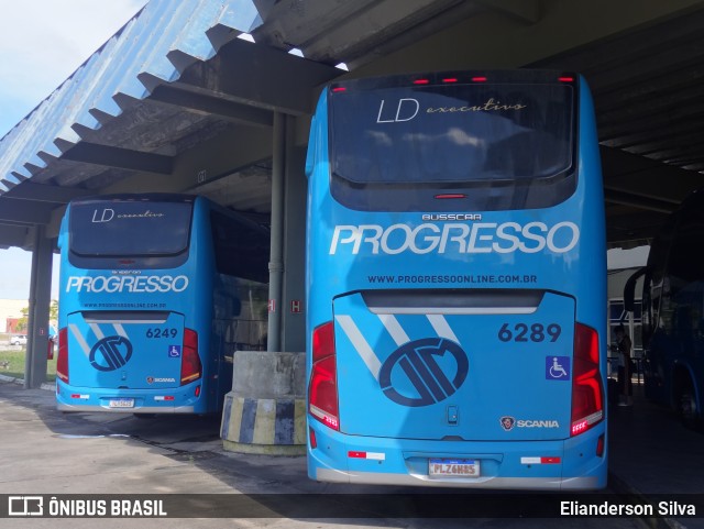 Auto Viação Progresso 6289 na cidade de Natal, Rio Grande do Norte, Brasil, por Elianderson Silva. Número da foto: #8920373.