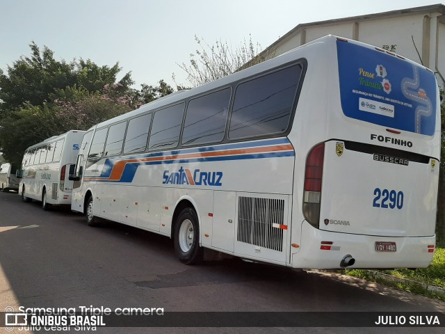 VUSC - Viação União Santa Cruz 2290 na cidade de Esteio, Rio Grande do Sul, Brasil, por JULIO SILVA. ID da foto: 8920023.