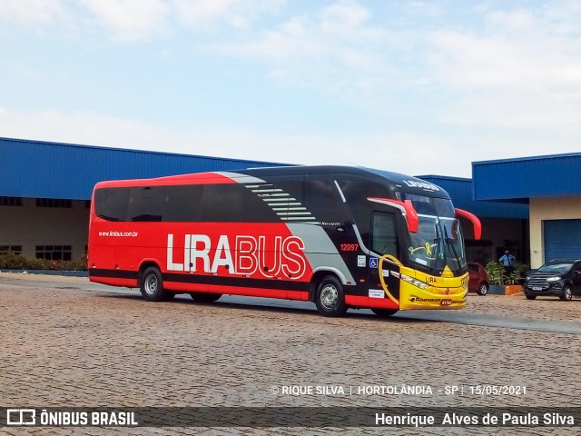 Lirabus 12097 na cidade de Hortolândia, São Paulo, Brasil, por Henrique Alves de Paula Silva. Número da foto: #8919270.