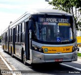 Viação Metrópole Paulista - Zona Leste 3 1247 na cidade de São Paulo, São Paulo, Brasil, por Breno Freitas. Número da foto: #:id.