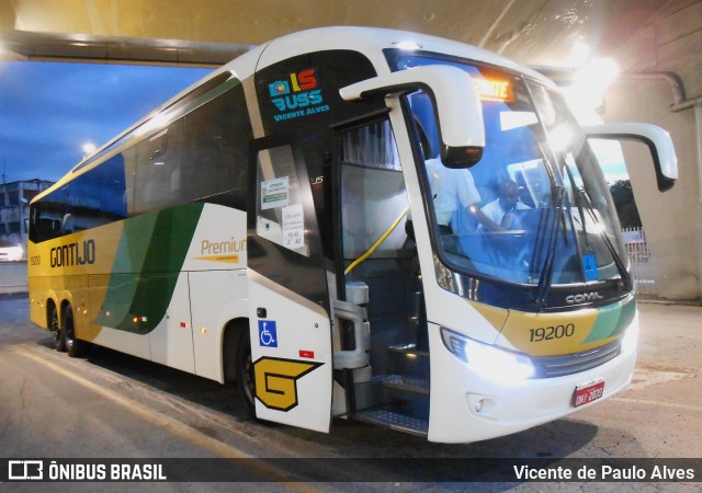 Empresa Gontijo de Transportes 19200 na cidade de Belo Horizonte, Minas Gerais, Brasil, por Vicente de Paulo Alves. Número da foto: #8869157.