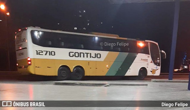 Empresa Gontijo de Transportes 12710 na cidade de Formiga, Minas Gerais, Brasil, por Diego Felipe. Número da foto: #8869301.