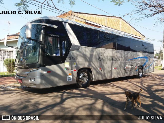 Tupantur Turismo 2720 na cidade de Esteio, Rio Grande do Sul, Brasil, por JULIO SILVA. ID da foto: 8869476.