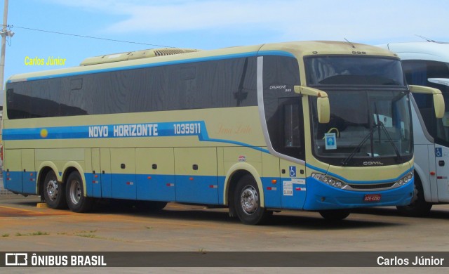 Viação Novo Horizonte 1035911 na cidade de Goiânia, Goiás, Brasil, por Carlos Júnior. ID da foto: 8870736.