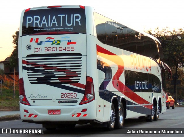 Praiatur 20250 na cidade de Belo Horizonte, Minas Gerais, Brasil, por Adão Raimundo Marcelino. Número da foto: #8871748.