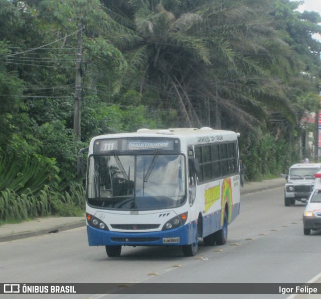 Ônibus Particulares 111 na cidade de Camaragibe, Pernambuco, Brasil, por Igor Felipe. ID da foto: 8871471.