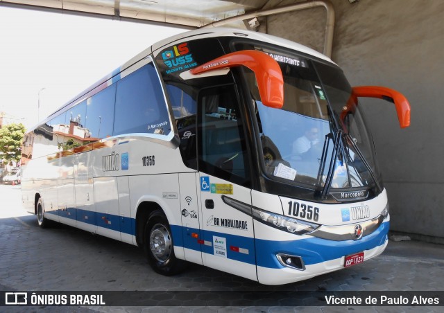 Expresso União 10356 na cidade de Belo Horizonte, Minas Gerais, Brasil, por Vicente de Paulo Alves. ID da foto: 8869697.