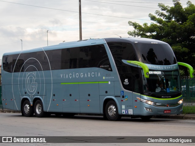 Viação Garcia 8535 na cidade de São Paulo, São Paulo, Brasil, por Clemilton Rodrigues . ID da foto: 8871006.