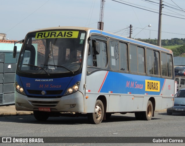 Auto Viação MM Souza Turismo 113 na cidade de Capivari, São Paulo, Brasil, por Gabriel Correa. ID da foto: 8869992.