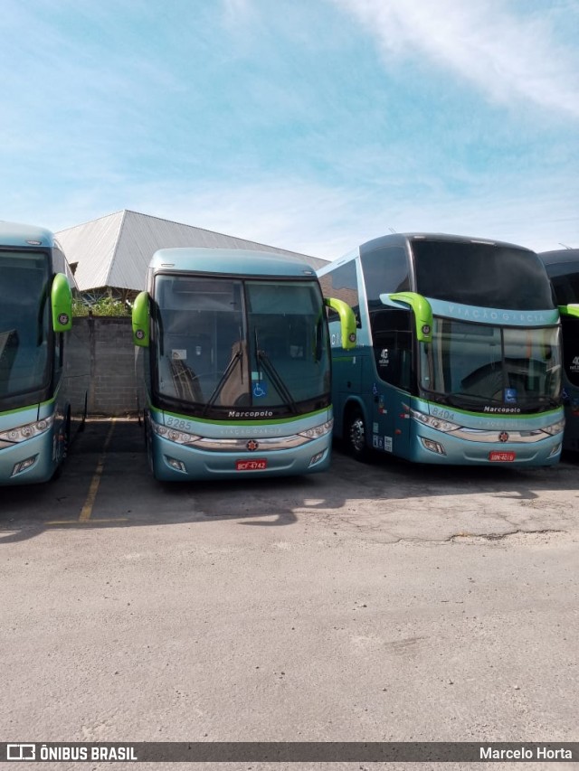 Viação Garcia 8285 na cidade de São Paulo, São Paulo, Brasil, por Marcelo Horta. Número da foto: #8871718.