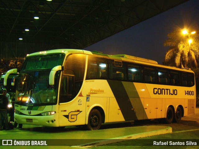 Empresa Gontijo de Transportes 14100 na cidade de Bauru, São Paulo, Brasil, por Rafael Santos Silva. ID da foto: 8871352.