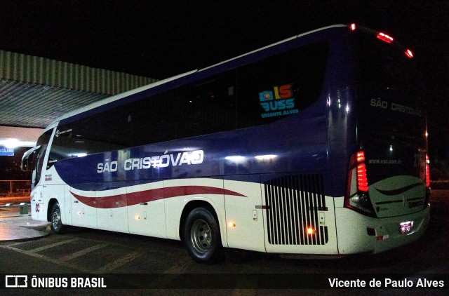 Viação São Cristóvão 2750 na cidade de Itaúna, Minas Gerais, Brasil, por Vicente de Paulo Alves. ID da foto: 8869232.