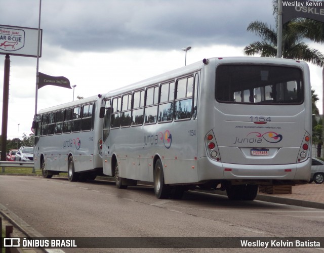 Jundiá Transportadora Turistica 1154 na cidade de Mairinque, São Paulo, Brasil, por Weslley Kelvin Batista. ID da foto: 8920949.