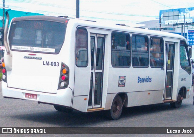 Lemoel Transportes LM-003 na cidade de Ananindeua, Pará, Brasil, por Lucas Jacó. ID da foto: 8921736.