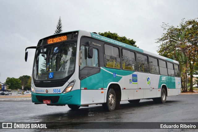 Viação Sorriso de Minas 5034 na cidade de Uberlândia, Minas Gerais, Brasil, por Eduardo Ribeiro. Número da foto: #8921081.