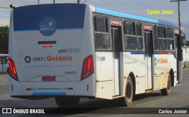 Rápido Araguaia 50734 na cidade de Goiânia, Goiás, Brasil, por Carlos Júnior. ID da foto: 8921385.